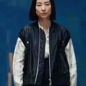 The Morning Show S02 Greta Lee Black Polyester Vest