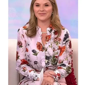 The Today Show Jenna Bush Floral Shirt