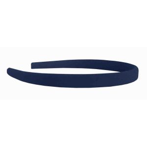 Aliceband Covered 10mm 1pk – Navy