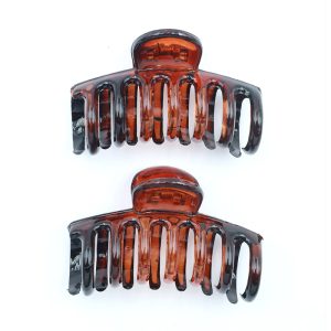 Clamp Round Tooth 60mm 2pk – Tortoise Shell