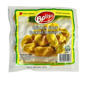 Ballgus Chicken Satay Cocktail Sausages 200g