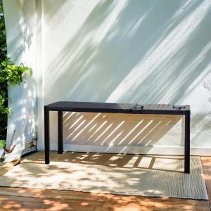 Azura Ext Dining Table 195-255x100cm Grey