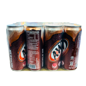 A&W Sarsaparilla Can Drink – Carton 12x320ml