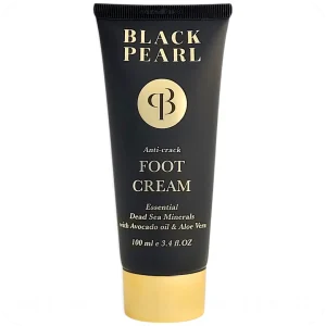 Anti-Crack Foot Cream with Dead Sea Minerals, Avocado Oil & Aloe Vera by Sea of Spa Black Pearl 100ml / 3.4 fl.oz — Made in Israel
