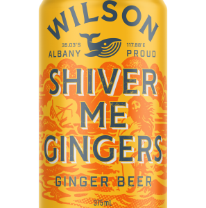 Wilson Shiver Me Gingers Ginger Beer Can
