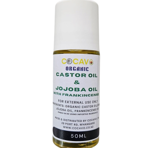 Organic Castor Oil & Jojoba Oil with Frankincense 50ml