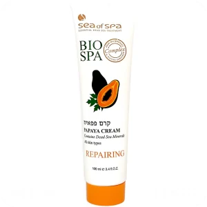 Papaya Cream with Dead Sea Minerals by Sea of Spa Bio Spa 100ml / 3.4 fl.oz — Made in Israel