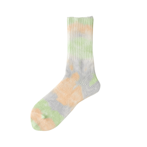 Cotton Ribbed Tie-Dye Socks