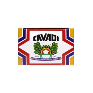 Cavadi Refined Camphor 105 Tablets 100g