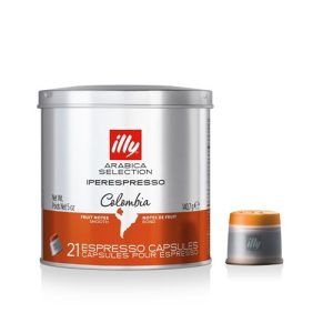 illy Columbia iperEspresso Capsules – 6 x 21PCS